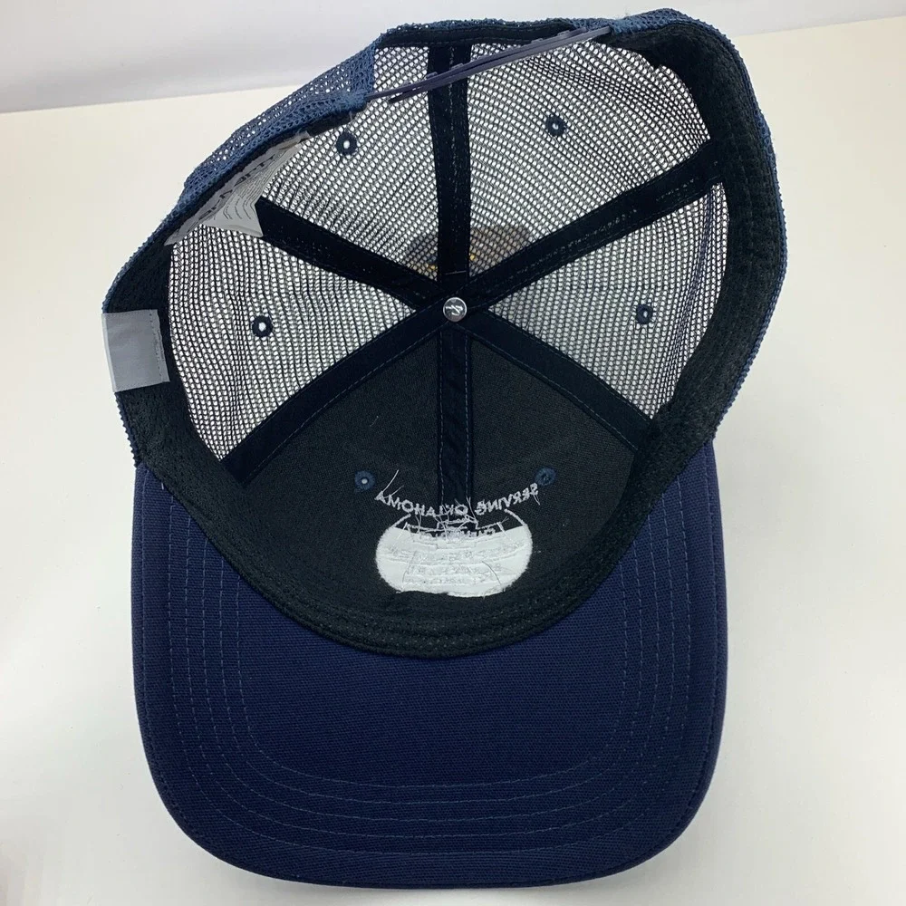 Knippelmier Chevrolet Hat Carhartt Blue Mesh Trucker OSFA Adjustable Snapback